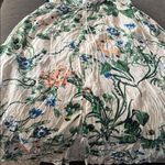 Women’s Floral Maxi Dress 3/4 Sleeve Empire Waist Button Front V Photo 8