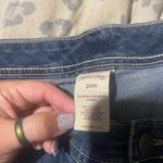 Faded Glory  Women's Dark Blue Cropped Jeans Photo 2