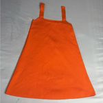 ZARA  Vibrant Orange Mini Dress Photo 1