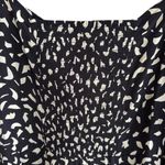 & Other Stories EUC & Other Stories Bustier Bodice Puff Shoulder Dress Black Cream Size 2 Photo 7