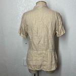 CP Shades  Light Tan Button-Up Shirt Photo 4