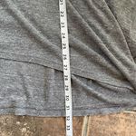 Free People Ventura Drippy Raglan Thermal Top Womens XS Gray Waffle Knit Shirt Photo 7