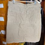 Gap Corduroy Casual Tan Knee Length Skirt Size 33 Photo 3