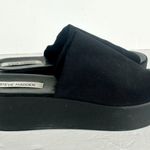 Steve Madden Vintage  Y2k Slinky Platform Slide Sandal Size 10 Black 90s 00s Photo 1