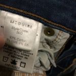 McGuire Denim Wide Flare Jeans Blue Raw Hem Size 26 Photo 13