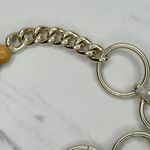 Wood Beaded Gold Chain Link Belt Boho Festival ✨ Photo 8