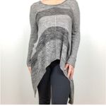 cupio  Grunge Shark-bite Striped Knit Sweater Photo 1