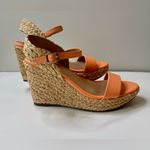 DV by Dolce Vit DV by Dolce Vita Espadrille Orange Wedge Sandals Size 8 Photo 2