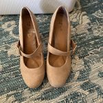 Eurosoft Shoes Womens Size 8.5 Mary Jane Block Heel Buckle Strap Suede Photo 1