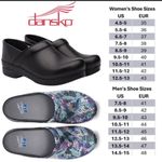 Dansko Nwot Pastel Sz 39 Floral  XP Brown Soles Photo 10