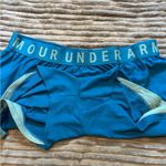 Under Armour  Women's Teal and Light Green Athletic Shorts Photo 3