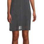 Rag and Bone Shimmer Gray Mini Tank Dress Women’s Small Photo 0