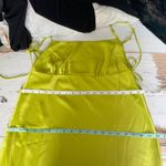 Rumored Meadow Slip Mini Dress Citron Size Large Photo 9