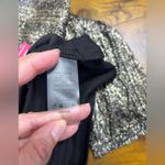 Vince Camuto NWT Women's 3X Black & Gold Sparkle and Shine Tie Blouse Photo 4