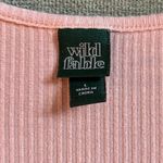 Wild Fable Light Pink Ribbed Crop top! Photo 1