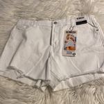 REWASH  WHITE JEANS SHORTS AIZE 31/13 inseam 4” waist 34” two front pockets Photo 7