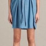 ALLSAINTS  Sonny Denim Tie Dress Photo 1