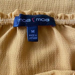 Moa Moa 💥 Off-Shoulders Yellow Top M Photo 5