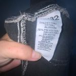 Celebrity Pink Washed Out Black Frayed Fringed Hem Mini Skirt Pockets 15/32 Photo 13