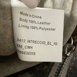 Elliott Lucca NWT INTRECCIO Woven Metallic Shoulder Bag Tote Pewter Gold Silver Photo 6