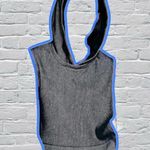 Silence + Noise Urban Outfitters  XS Cropped Boxy Hooded Tank Top • Pullover NWT Photo 2