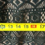 Evan Picone  Black Label classic black lace  dress with nude underlay size 10. Photo 5