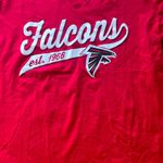 NFL Team Apparel Atlanta Falcon’s NFL Women’s T-Shirt with a V Neck in a size Large Photo 0