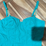 ZARA  green mini dress XS Photo 1