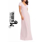 Show Me Your Mumu  Gown Maxi Dress Luxe Blush Pink Size S NWT $198.00 Photo 2