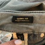 Massimo Dutti  Skinny Fit Jeans Gray Stretch Slim Leg Zip Fly Size 10 GUC #2366 Photo 3