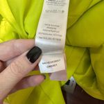 Aidan by Aidan Mattox Asymmetric High Slit Evening Gown Lime Green Size 4 Photo 7