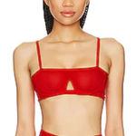 Revolve Free People We Are Hah Blood Orange Wired Bra 30-38B Photo 0