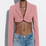 ZARA Cropped Blazer Photo 2