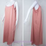 Eloquii NEW Dusty Rose Satin Slip Dress with side slit, women's size 14 Photo 4