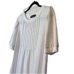 Automet Set/3 XL Short Sleeve NWT Blouse's Tunic Crew Neck White, Green, Khaki # Photo 9