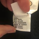 Talbots VTG  Wool CASHMERE Dark Blend Pink Open Concept Blazer Jacket 12 Winter Photo 6