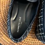 Kenneth Cole  Black and gold Tweed Loafers Photo 3