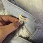 Madewell  The Momjean Harman Wash Raw-Hem Edition Jeans Size 25 Style MC583 Photo 5