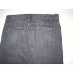 Free People New Womens  Jeans 25 Distressed Faded Black Urban Outfitters Roll up Photo 4