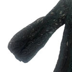 Laundry by Shelli Segal Black Lace Shift Dress Balloon Sleeves Size 2 NWOT Photo 3