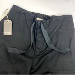 Aritzia X Wilfred Free Emmack Linen Cotton Belted High Rise Tapered Pant Trouser Photo 4