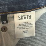 Edwin “Bree” Stovepipe Cropped Jeans in Alderson Blue Size 28 Photo 7