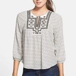 Lucky Brand Lilah Mirror Embroidered Tunic Photo 4