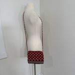 Vera Bradley Vintage  Red Leaf Crossbody Bag Purse 1997 Retired Pattern Quilted Photo 1