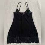 Victoria's Secret  Black Lace Slip Photo 1