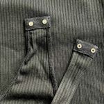 ASTR  Halter Neck Cutout Bodysuit Long Sleeve, Black Size S NEW Photo 2