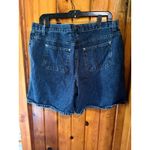 Faded Glory Faded‎ Glory Denim Shorts Dark Wash Casual Size 16 Photo 1