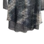 Lior Paris Women Top M Muted Tones Asymmetrical Netted Layer Whimsigoth Grunge Black Size M Photo 4