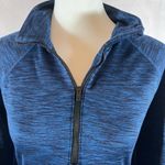 Gap Fit heathered blue half zip pullover workout top size medium Photo 1