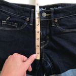 Mossimo Supply Co Mossimo Mid-Rise Midi Dark Denim Jean Shorts Size 0 Photo 4